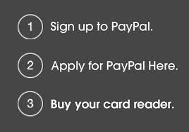 There are nine blanks you'll need to complete before you can sign up. Accept Card Payments Wherever You Do Business Accept Visa And Mastercard Credit And Debit Card Payments Quickly And Securely With The Paypal Here Tap And Go Card Reader Buy Now How Does It Work Enter The Purchase Amount Into The Paypal Here