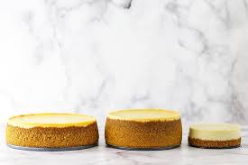 I would cut the recipe in half (use 1 egg yolk for half an egg) and divide between 2 pans. Guide To Adjusting Cheesecake Sizes Life Love And Sugar