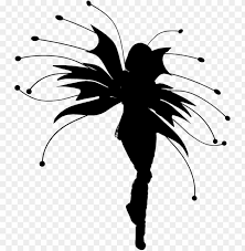 Flying fairies silhouettes isolated on white background. Clip Arts Related To Fairy Silhouette Png Transparent Png Image With Transparent Background Toppng
