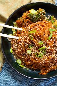 Creamy Gochujang Noodles How To Make Dinner Recipe Noodle Recipes Easy Gochujang Sweet Potato Noodles