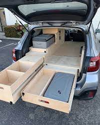 Making Cabinets For Cars Woodworking Network Suv Camping Car Camper Truck Camping