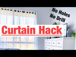 Plus, they come at an unbeatable price! Rental Friendly Curtains Youtube