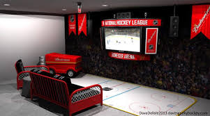 Some Pretty Cool Man Cave Ideas Hockey Man Cave Hockey Room Hockey Bedroom
