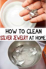 It Happens Often To Find That Silver Jewelery Blackened If You Do Not Have Time To Take Them To A Cleaning Silver Jewelry Cleaning Jewelry How To Clean Silver