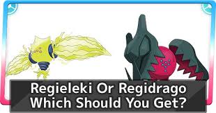 Nov 30, 2020 · how to catch regigigas in pokemon sword & shield: Regieleki And Regidrago Which Regi Is Better Pokemon Sword Shield Gamewith