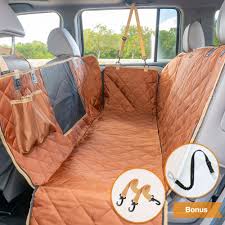 The best dog car hammock will fit your backseats perfectly. Pet Supplies Waterproof Dog Car Hammock With Mesh Window Durable Anti Scratch Nonslip Machine Washable Pet Car Seat Cover Ibuddy Dog Car Seat Covers For Back Seat Of Cars Trucks Suv Side Flaps And Dog