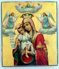 U snu, javila mu se presvete bogorodica sa porukom da na tom mestu sagradi hram, a da ikonu bogorodice koju nosi sa sobom odnese u vladimir. Milosrdna Ikona Presvete Bogorodice Dostojno Jest Mediasfera