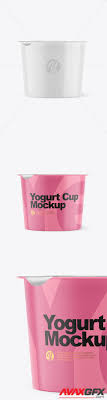 Download Matte Plastic Yogurt Cup With Foil Lid Mockup Front View 66340 Avaxgfx All Downloads That You Need In One Place Graphic From Nitroflare Rapidgator