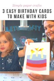 Dad handmade card bicycle card father card birthday card. How To 3 Easy Birthday Card Crafts To Do With Toddlers Wave To Mummy