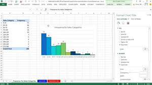 Excel 2013 Pivottables Charts For Descriptive Statistics From Raw Data Sets 5 Examples Math 146