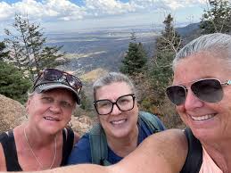 Hiking the Manitou Incline at sunrise