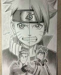 Beberapa waktu yang lalu kumpulan gambar keren dan wallpaper dari uzumaki naruto yang cukup komplit. 17 Gambar Sketsa Naruto Vs Sasuke