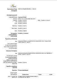 Cv europass modello da compilare modello template. Curriculum Vitae Europeo La Guida Per Creare Il Perfetto Resume