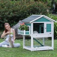 Hutch (short for hutch danglefish, p.i.) is a following companion exclusive to the caves of don't starve together.players can store up to nine stacks of items inside him. Amazon Com Petsfit 2 Story Rabbit Hutch With Trays Outdoor Weatherproof Bunny Cage With Openable Roof Pet Supplies