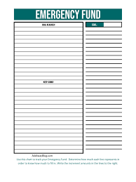 Ask Away Blog Free Printable Financial Goal Charts