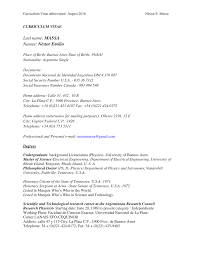 Pdf Cv Abbreviated English 2017