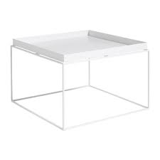 Add minimalistic style to your home with this tray coffee table from hay. Buy Hay Tray Coffee Table White Amara