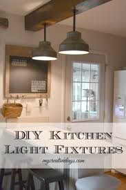diy light fixtures for the kitchen