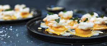 Make ravioli recipe and fill with squash filling. Cactus Club Cafe Recipes