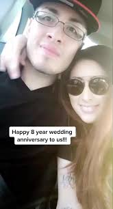 Happy 8 year wedding anniversary beeaaans!! @Peter Mendivil love you s...