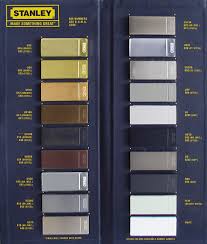 Architectural Hardware Finish Chart References Dash Door
