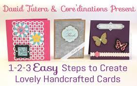 Click through to watch this video on expertvillage.com. 1 2 3 Simple Steps To Beautiful Handmade Cards Happiness Is Homemade