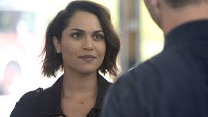 Monica Raymund Reveals Awesome Cleavage Tattoo, Chicago Fire Return