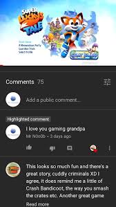 Opera has a java app and you can browse youtube in . Gaming Grandpa Accepted Me Videogamedunkey