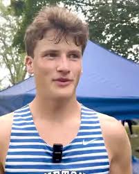 School Mascot is the Eagles and Alan Hanna just SOARED to the US #2 High  Jump mark and Kansas 6A Class Record of 7-3.5!