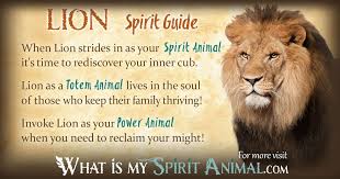 Lion Symbolism Meaning Spirit Totem Power Animal Spirit Animal Quiz Power Animal Animal Totem Spirit Guides
