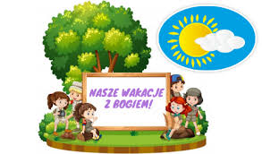 Może na kartce a3 zrób jak leżysz na kocu na plaży i obok cb bóg pijąc koktajl ;d. Nasze Wakacje Z Bogiem By Marlenapytel On Genially