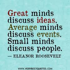 To their narrow comprehension, their purblind vision, nothing seems really great and important but themselves. Quotes About Small Minds 91 Quotes