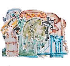 New york stickers,53 pcs aesthetic waterproof stickers,vinyl stickers for water bottle,laptop,phone,skateboard stickers for teens . Amazon Com Navy Peony Charming New York City Stickers 12 Pack Big Trendy Waterproof Aesthetic Travel Decals For Water Bottles Laptops Scrapbook Toys Games