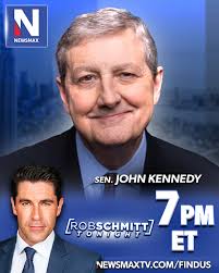 TONIGHT: Sen. John Kennedy will join "Rob Schmitt Tonight" to weigh in