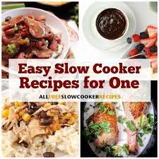 I've seen many variations of this recipe, but this is the best one i've had. 11 Easy Slow Cooker Recipes For One Easy Slow Cooker Recipes Small Crockpot Recipes Slow Cooker Recipes Healthy