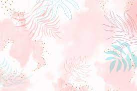 A collection of the top 40 pink aesthetic computer wallpapers and backgrounds available for download for free. Download Premium Vector Of Pink Leafy Watercolor Background Vector 1222717 Watercolor Desktop Wallpaper Cute Desktop Wallpaper Watercolor Background