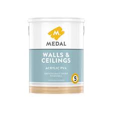 Featuring the latest colours in interior and exterior paint plus inspiring design ideas and trends our paints can help you change your space easily. Walls Ceilings Acrylic Pva Medal Paints