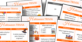 But, there are a lot of interesting things we don't know about halloween. Halloween Trivia Questions Find A Free Printable
