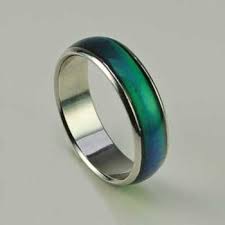 Anillos Del Humor Que Cambian De Color Realmente Funcionan Dime El Color De Tu Anillo Y Te Dire Tu Estado De Mood Jewelry Mood Ring Favorite Engagement Rings