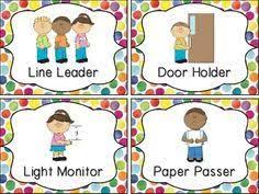Image Result For Free Printable Preschool Job Chart Pictures Classroom Job Chart Classroom Jobs Job Chart