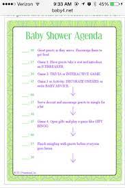 Pin By Julie Rodriguez On Baby Shower Ideas Baby Shower Program Baby Shower Planning Baby Shower Announcement