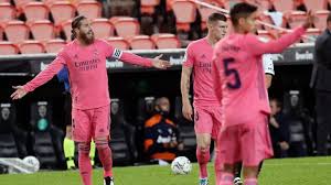 Navas, daniel carvajal, sergio ramos, nacho, marcelo, t. Valencia 4 1 Real Madrid Results Summary And Goals As Com