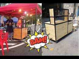 Dihana bakery and cafe adalah sebuah syarikat milik penuh 100. Stall Burger Aku Dari Kayu Pallet Rm750 00 Maliqreza Youtube
