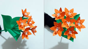 All of the paper flower tutorials that i link to below are made with paper. How To Make Paper Flowers Easy For Kids Diy Origami Paper Flower Making Video Tutorials