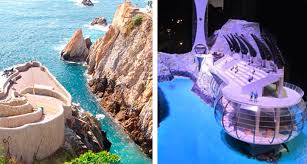 La quebrada de acapulco mide 35 metros de altura. La Quebrada Acapulco Frases Acapulquenas