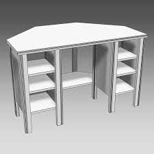 See the ikea corner table. Ikea Brusali Corner Desk 3d Model Download 3d Model Ikea Brusali Corner Desk 52254 3dbaza Com