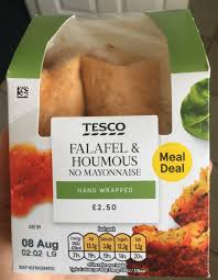 Click here to open zoom in to image. Falafel Houmous Tesco