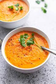 Carrot And Coriander Soup - Creme De La Crumb