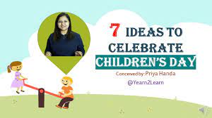 The origin of this holiday goes back to 1925 when representatives from. Ideas To Celebrate Children S Day How To Celebrate Children S Day Children S Day Activities Youtube