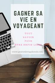 Pour gagner sa vie en voyageant il faut créer un business en ligne où il vous suffit d'avoir un pc portable et une connexion internet. Epingle Sur Economie